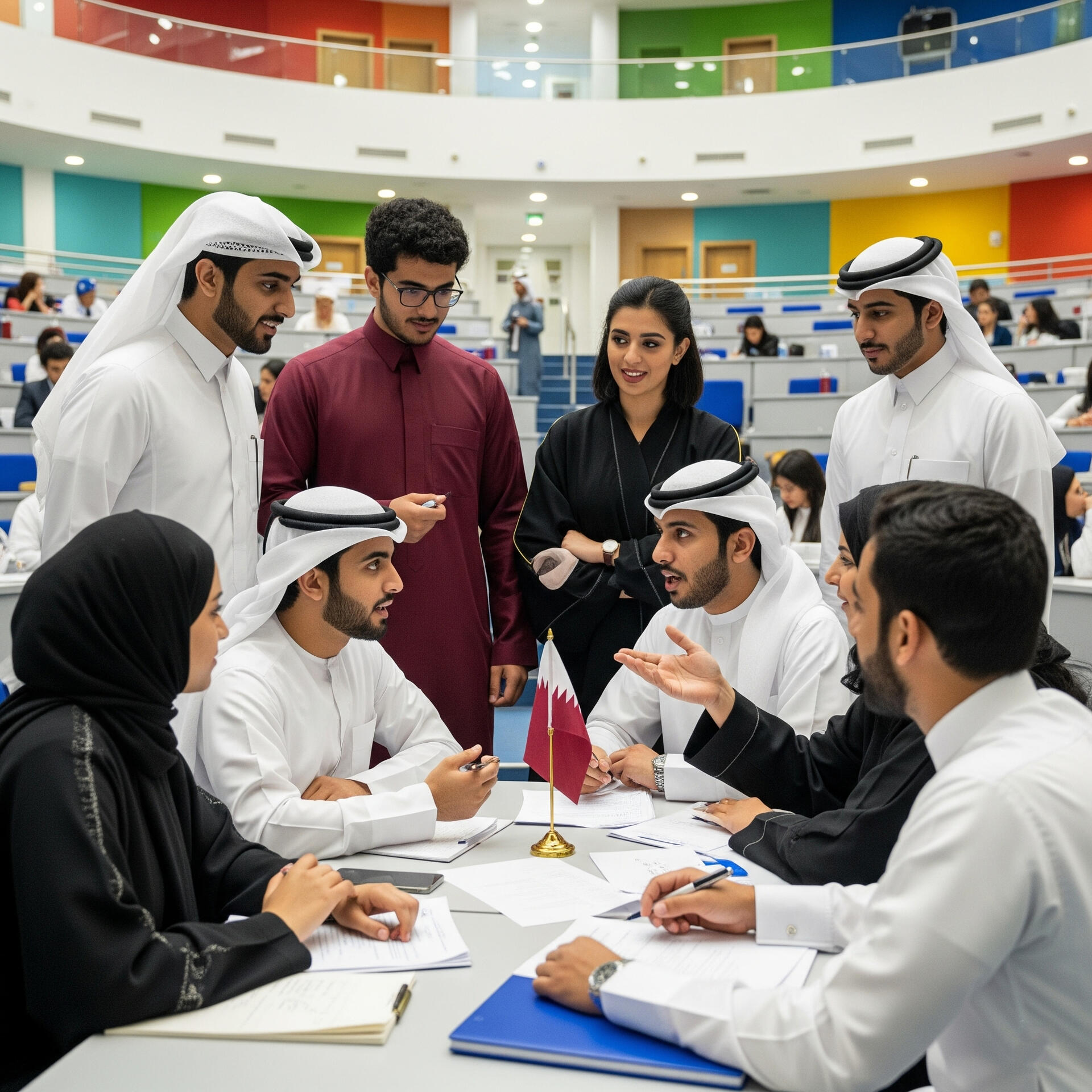 Parties engaged in a negotiation